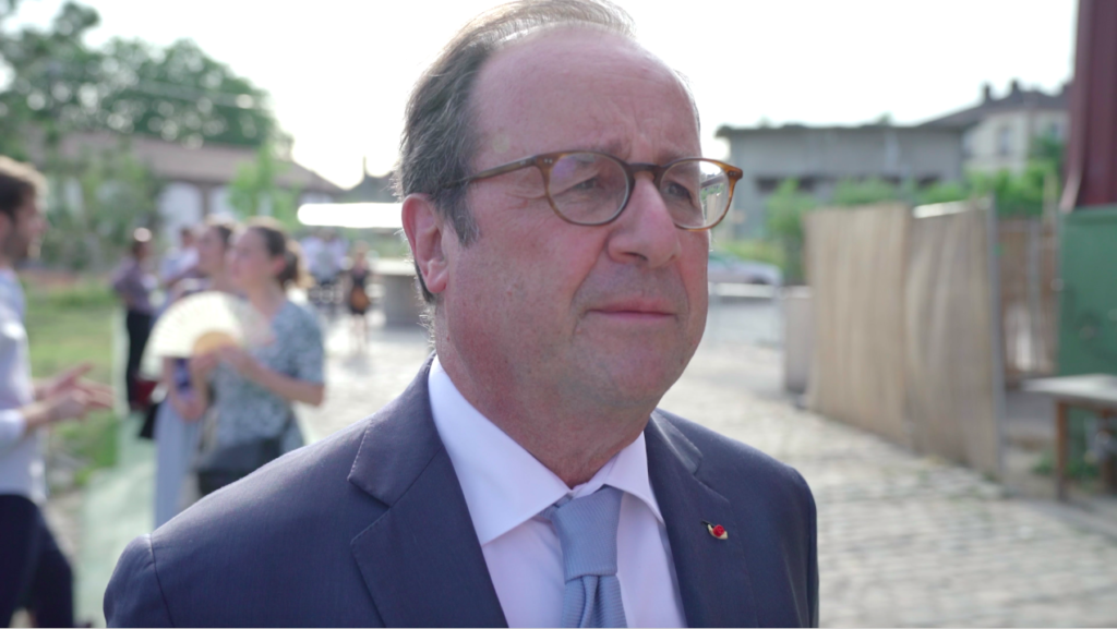 François Hollande, président de La France s'engage