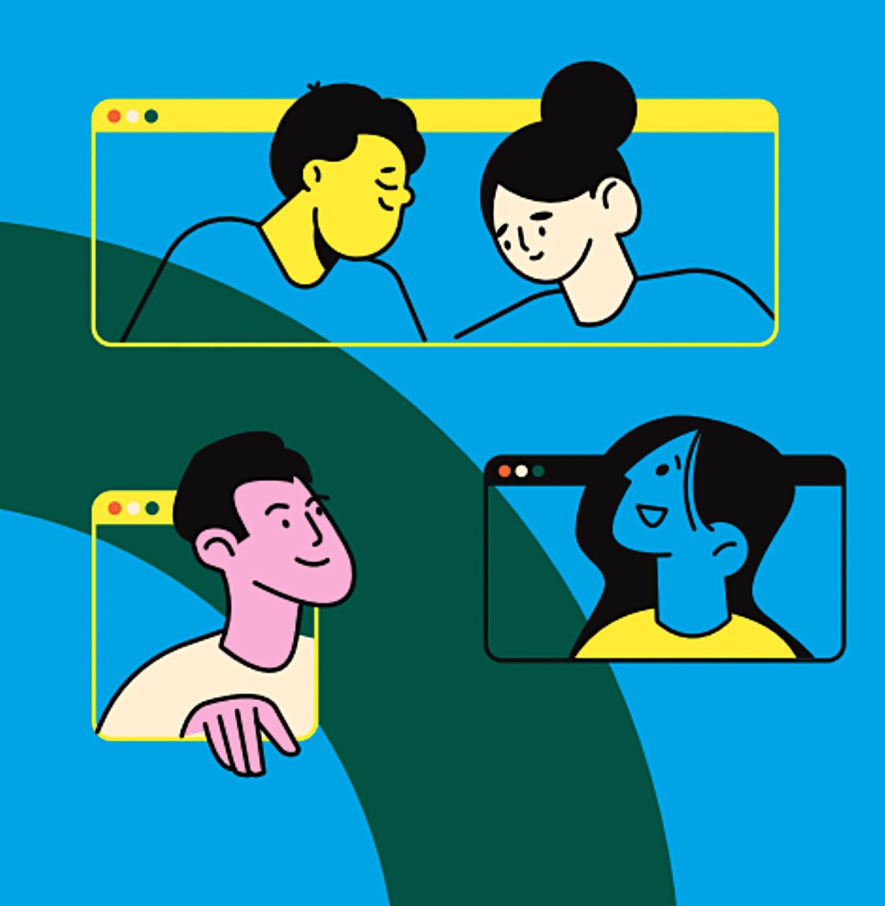 Image d'illustration tirée de l'article sur les alternatives aux Gafam du Chut! n°20