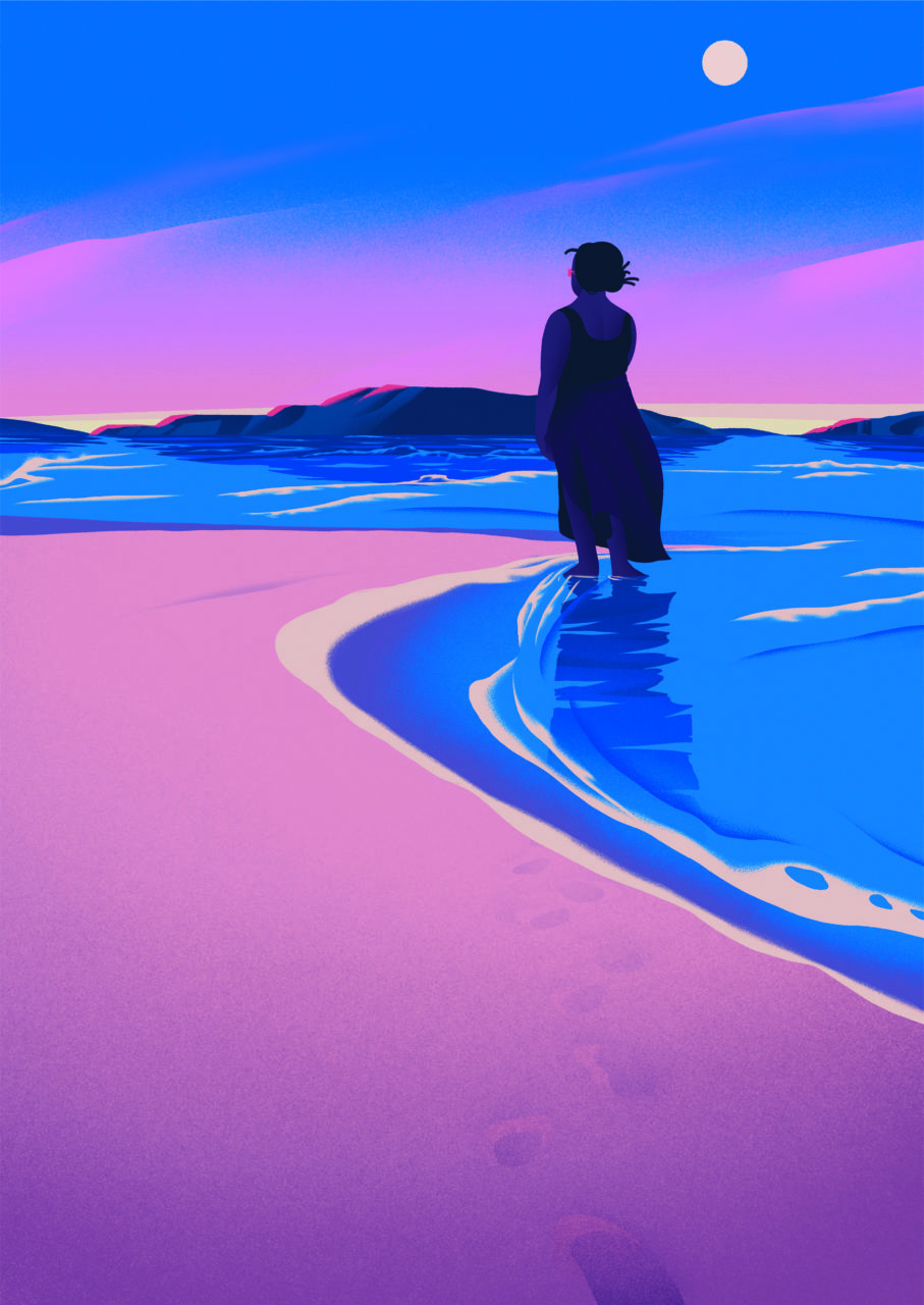 Illustration de la nouvelle de Lise Dubois par Kévin Deneufchatel